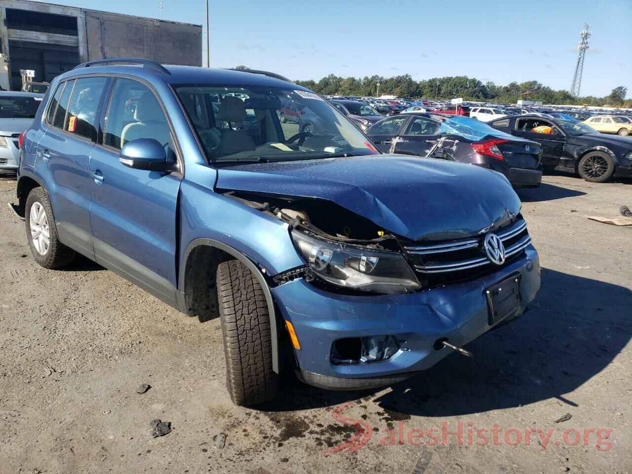 WVGAV7AX3HK017025 2017 VOLKSWAGEN TIGUAN