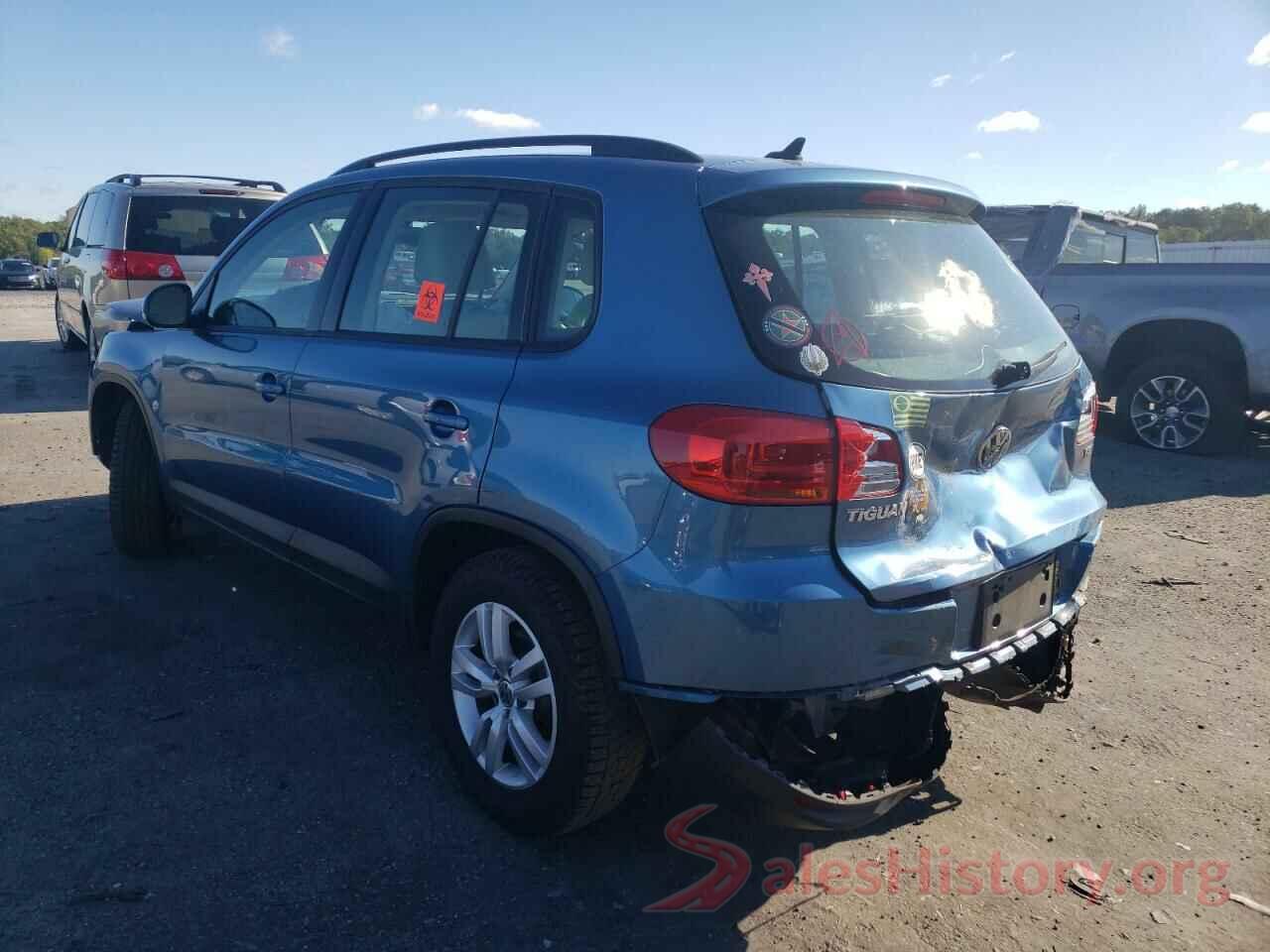 WVGAV7AX3HK017025 2017 VOLKSWAGEN TIGUAN