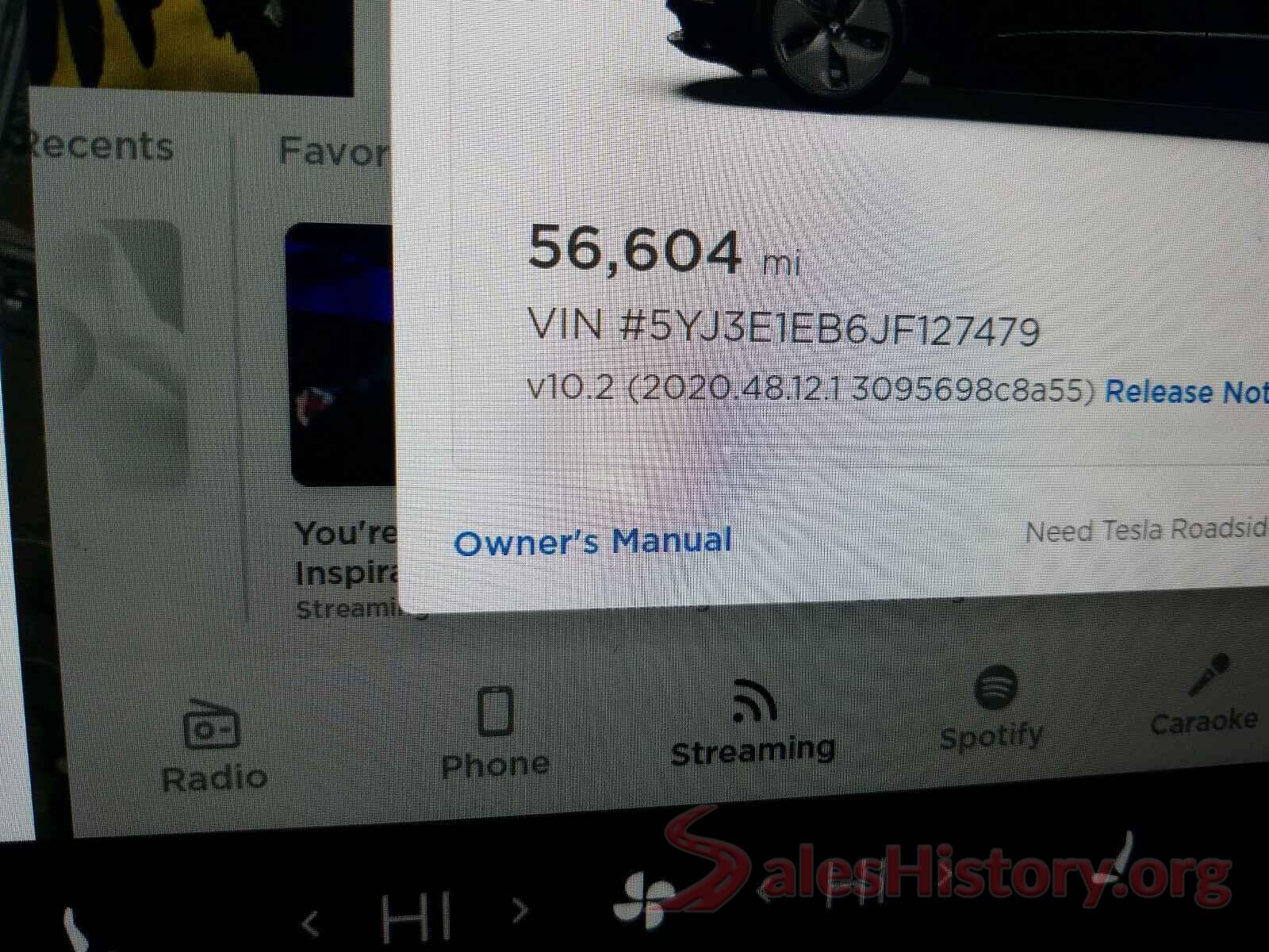 5YJ3E1EB6JF127479 2018 TESLA MODEL 3