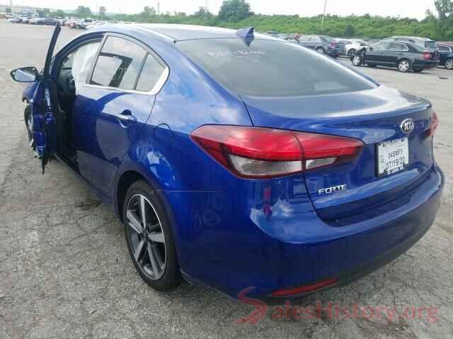 3KPFL4A88HE057658 2017 KIA FORTE