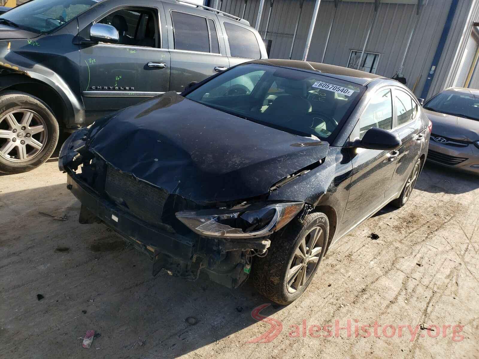 KMHD84LFXHU153521 2017 HYUNDAI ELANTRA