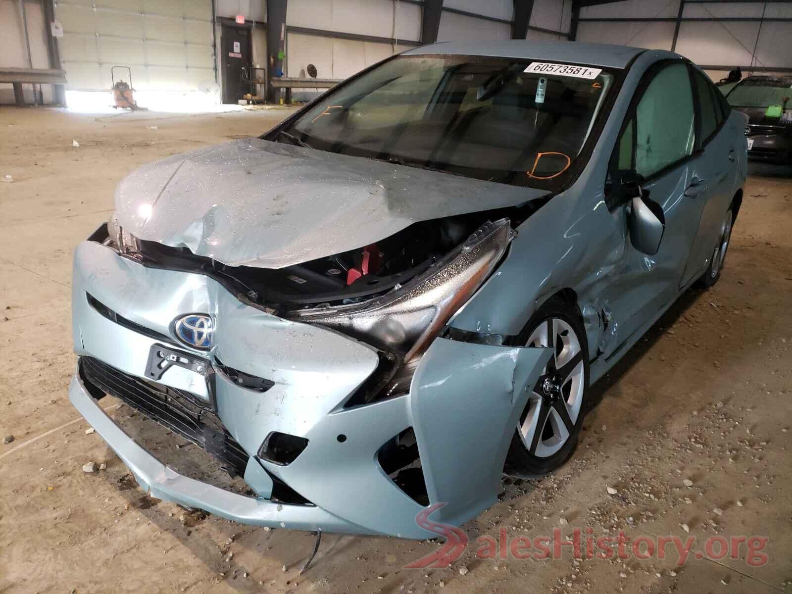 JTDKARFU4J3067057 2018 TOYOTA PRIUS