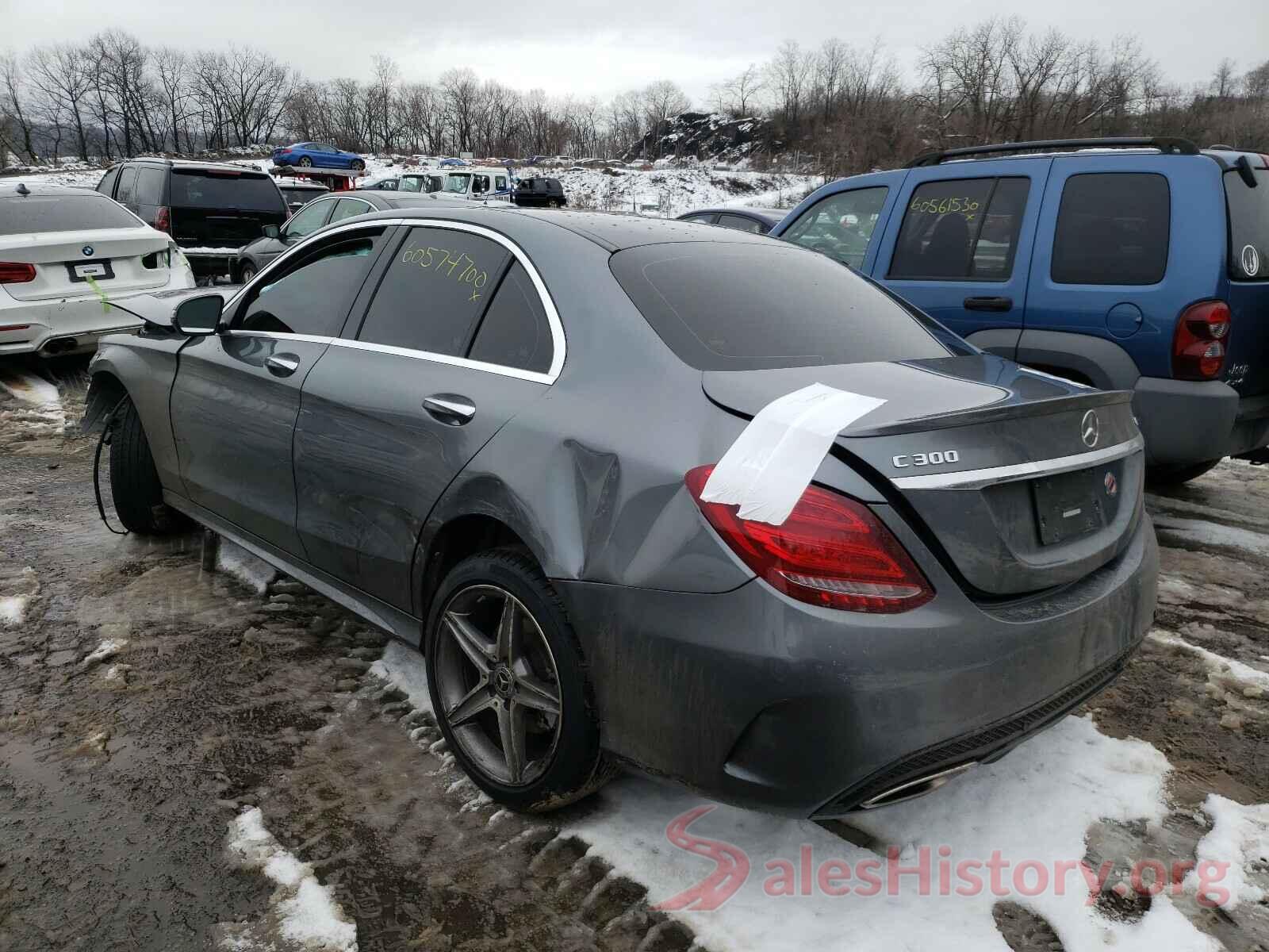 55SWF4KB4JU242337 2018 MERCEDES-BENZ C CLASS