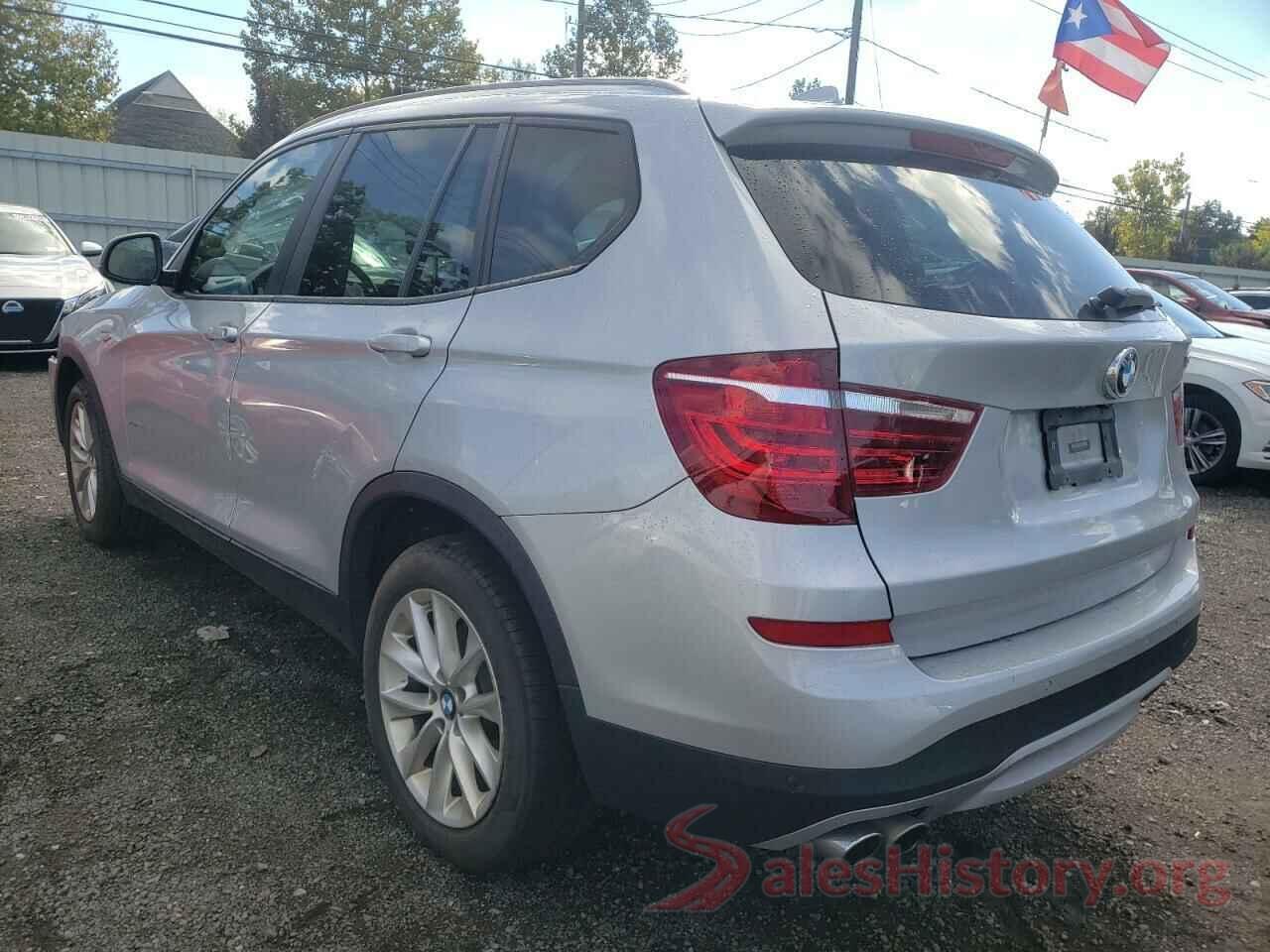 5UXWX9C3XH0W73825 2017 BMW X3