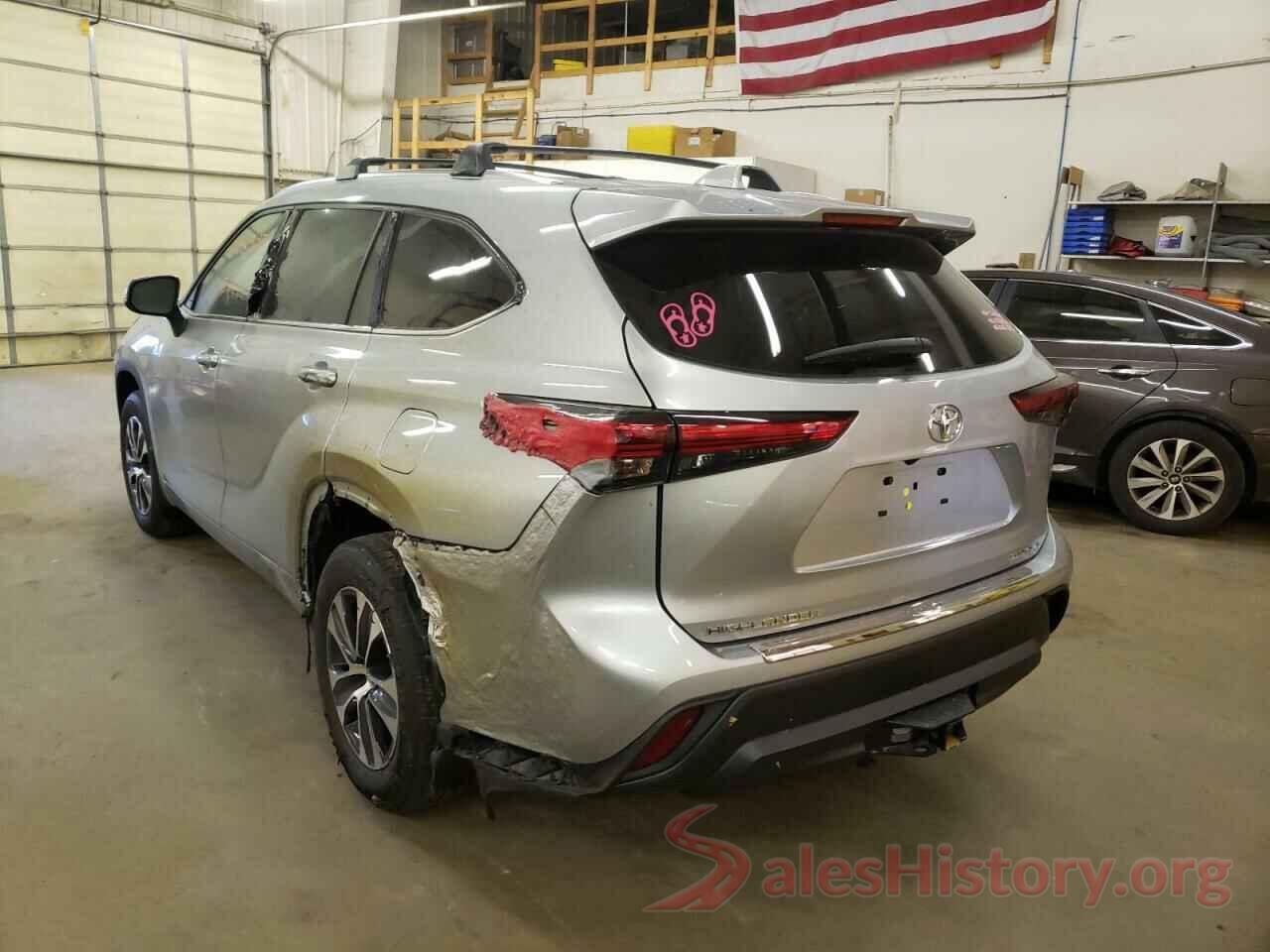 5TDGZRBHXLS512443 2020 TOYOTA HIGHLANDER