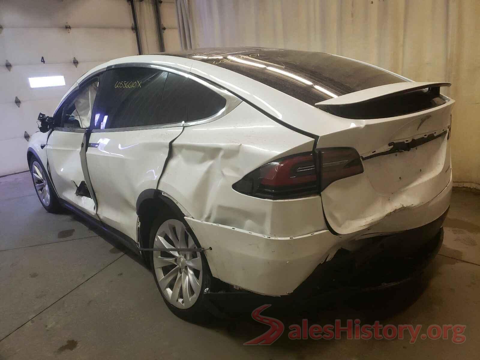 5YJXCAE21LF243456 2020 TESLA MODEL X