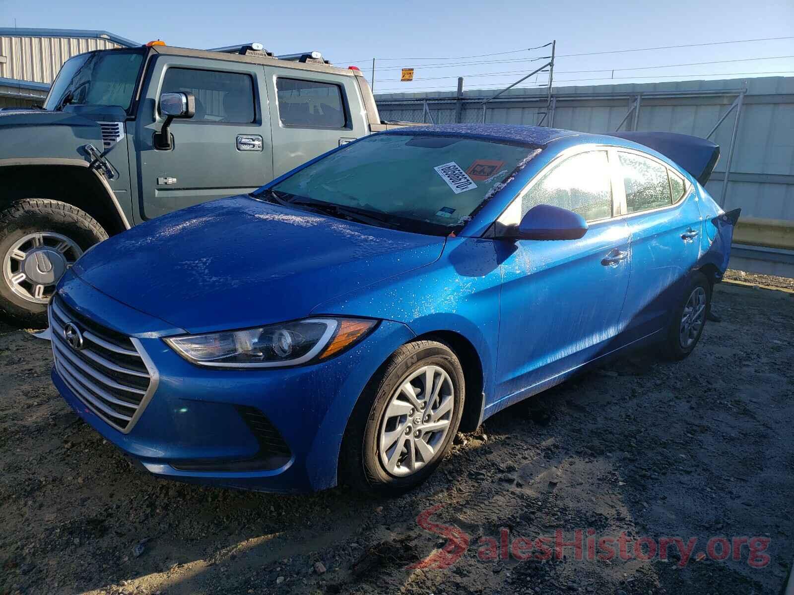 KMHD74LF5JU554113 2018 HYUNDAI ELANTRA