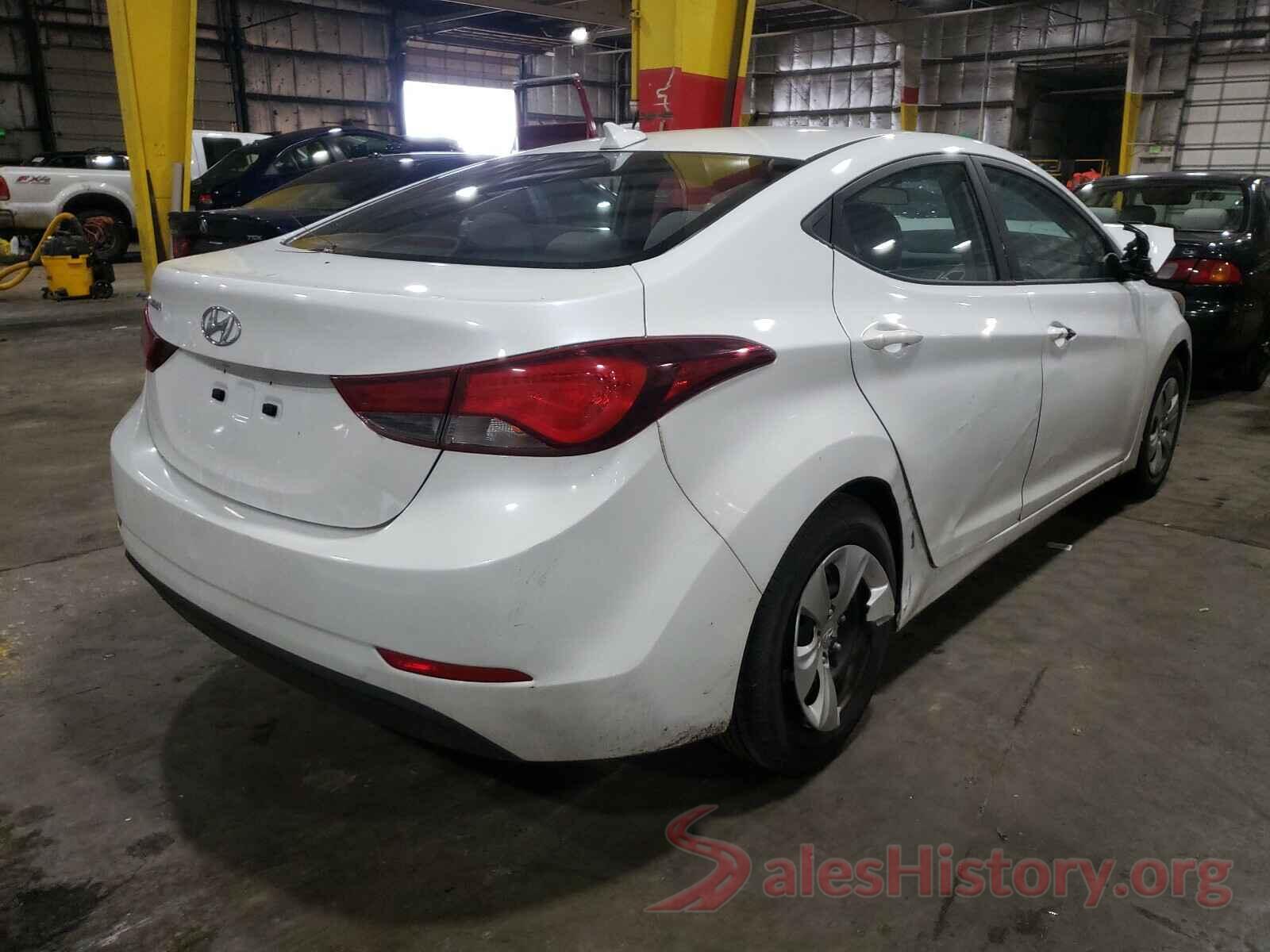 5NPDH4AE1GH773813 2016 HYUNDAI ELANTRA