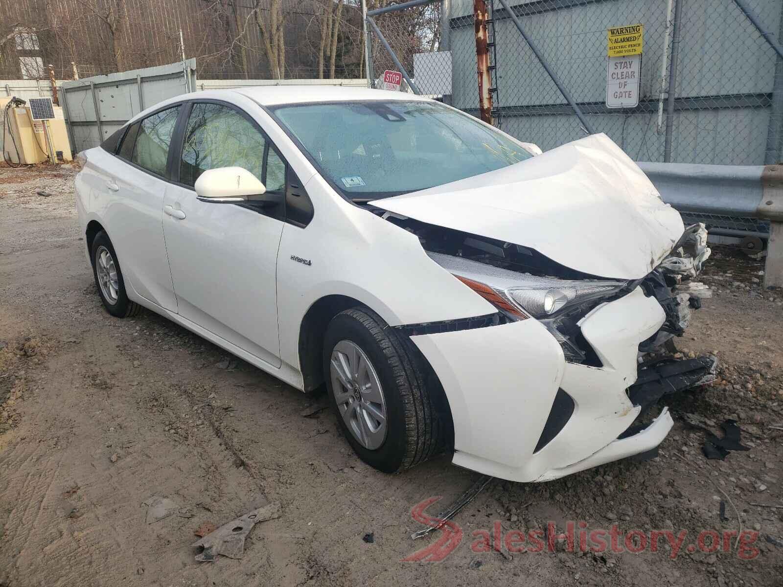 JTDKBRFU8H3552566 2017 TOYOTA PRIUS