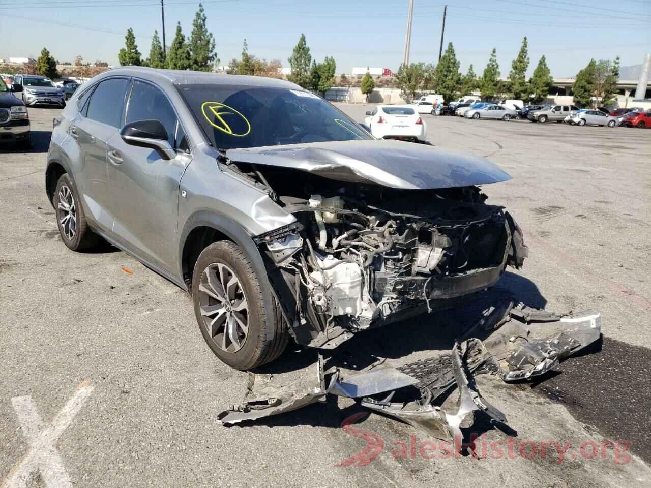 JTJYARBZ8H2061206 2017 LEXUS NX