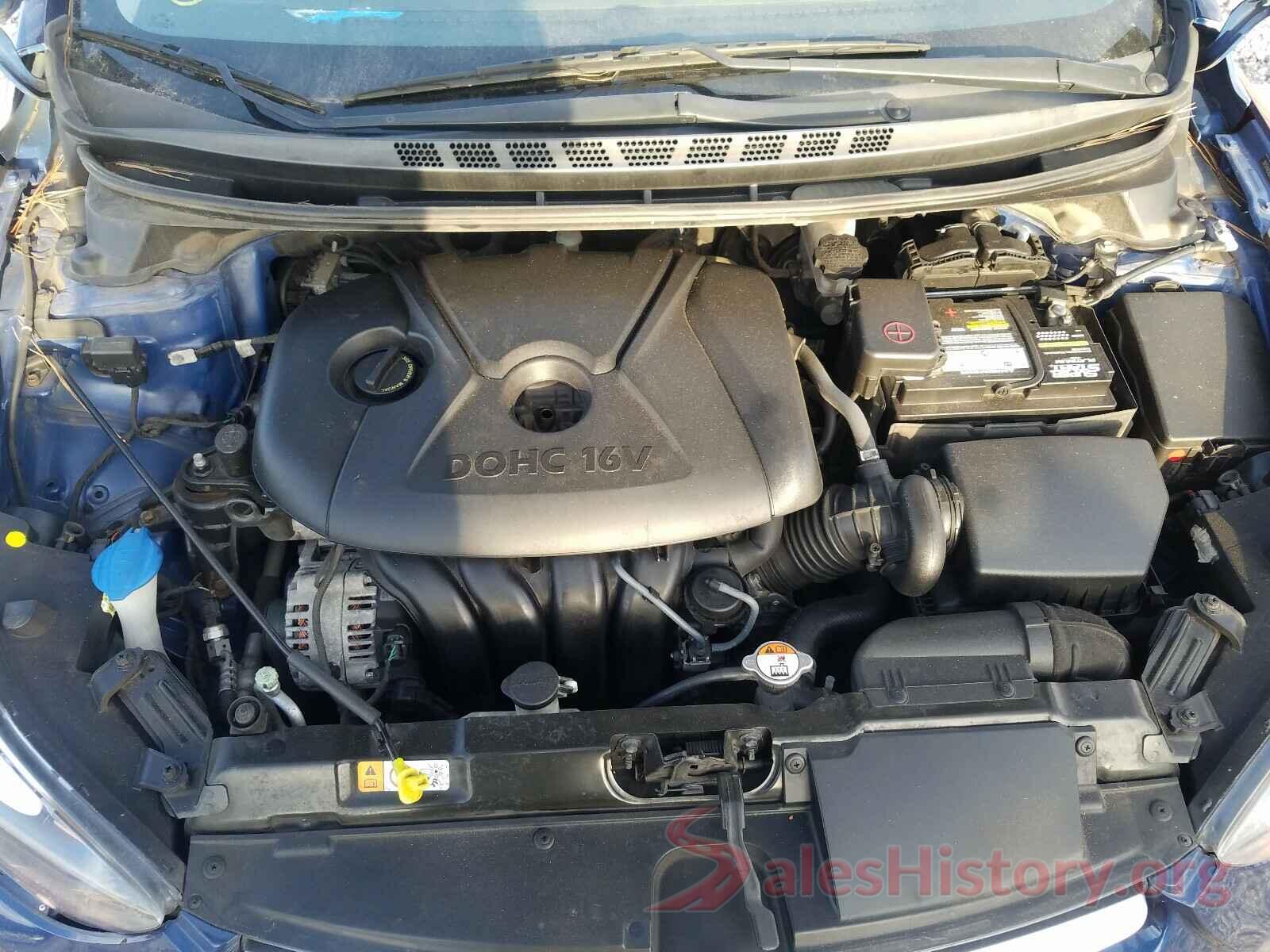 5NPDH4AE8GH736015 2016 HYUNDAI ELANTRA