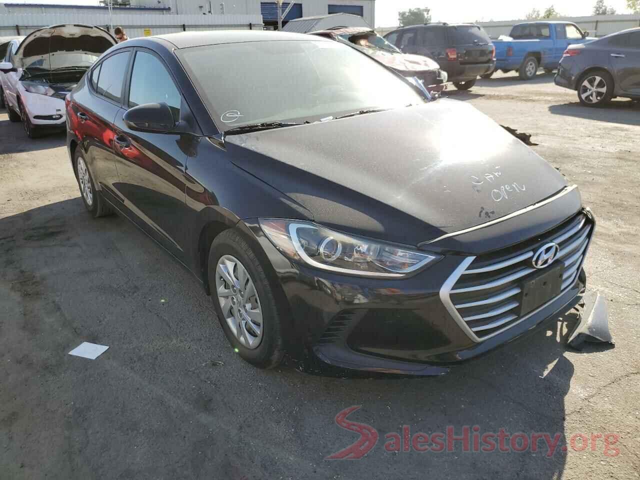 KMHD74LF5HU122650 2017 HYUNDAI ELANTRA