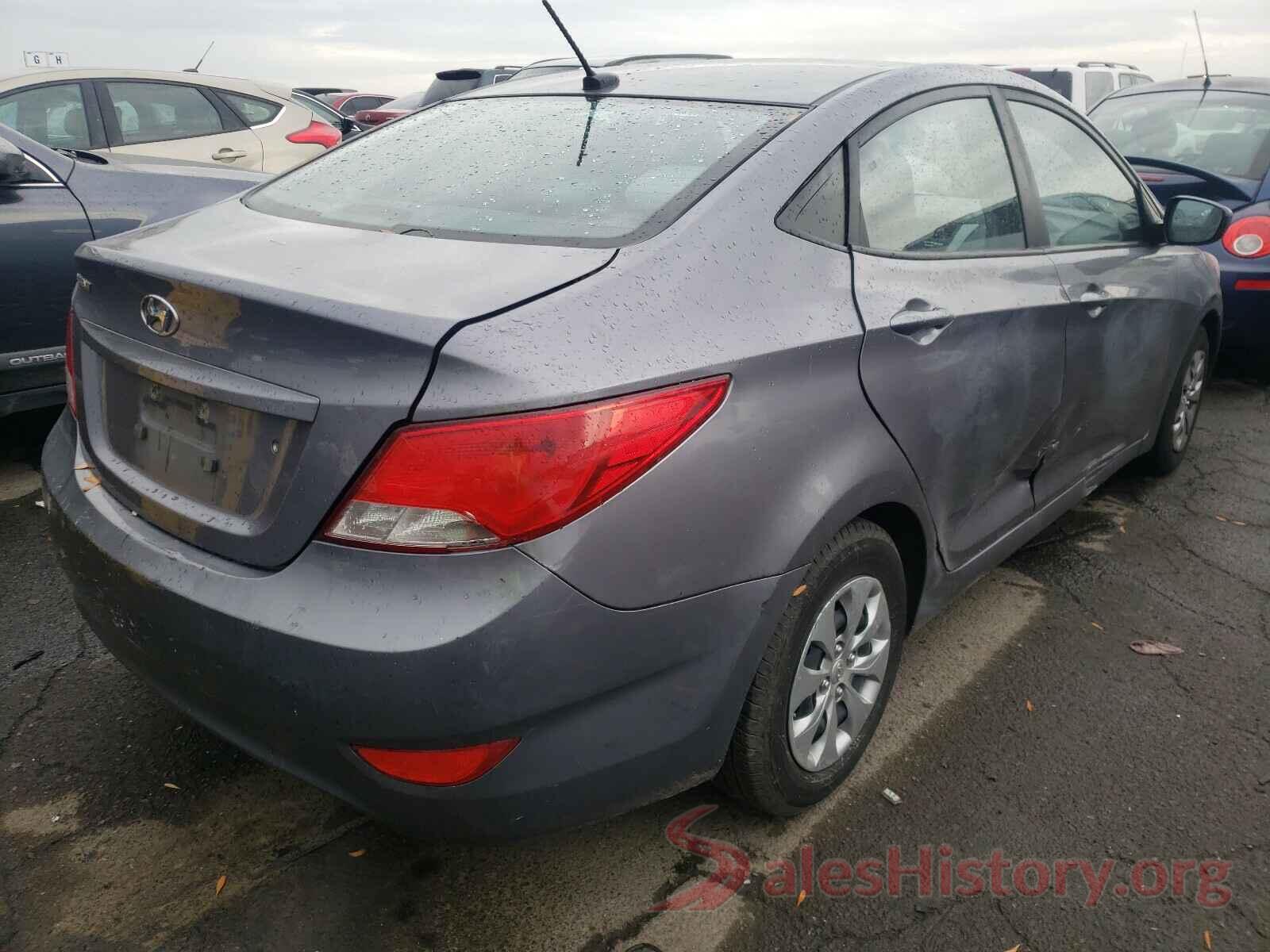 KMHCT4AE0GU095776 2016 HYUNDAI ACCENT