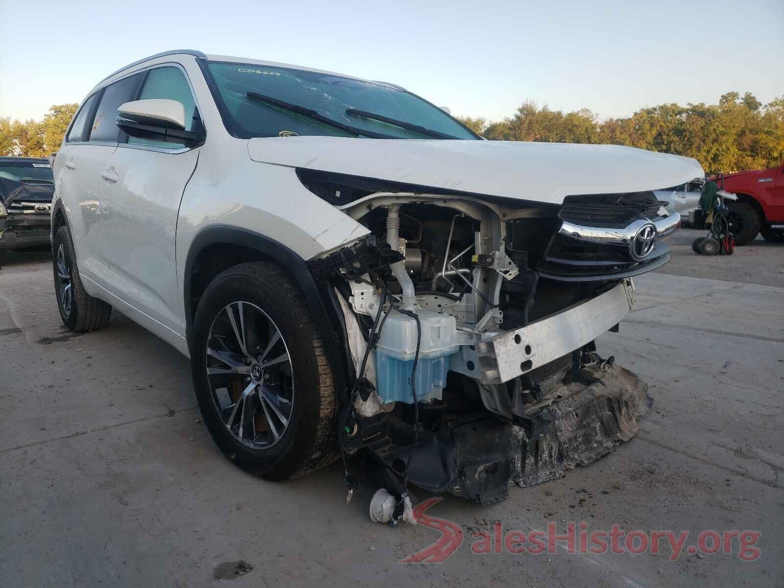 5TDKKRFH5GS506600 2016 TOYOTA HIGHLANDER