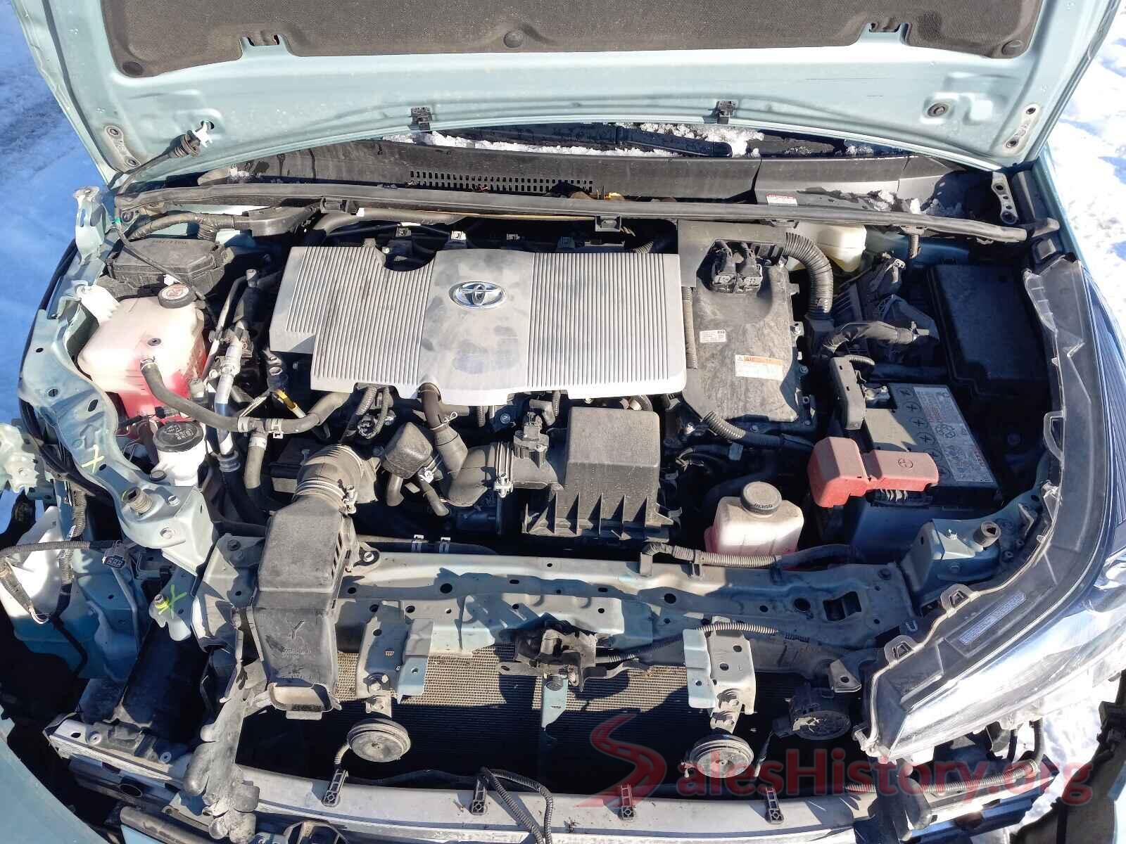 JTDL9RFU7K3005330 2019 TOYOTA PRIUS