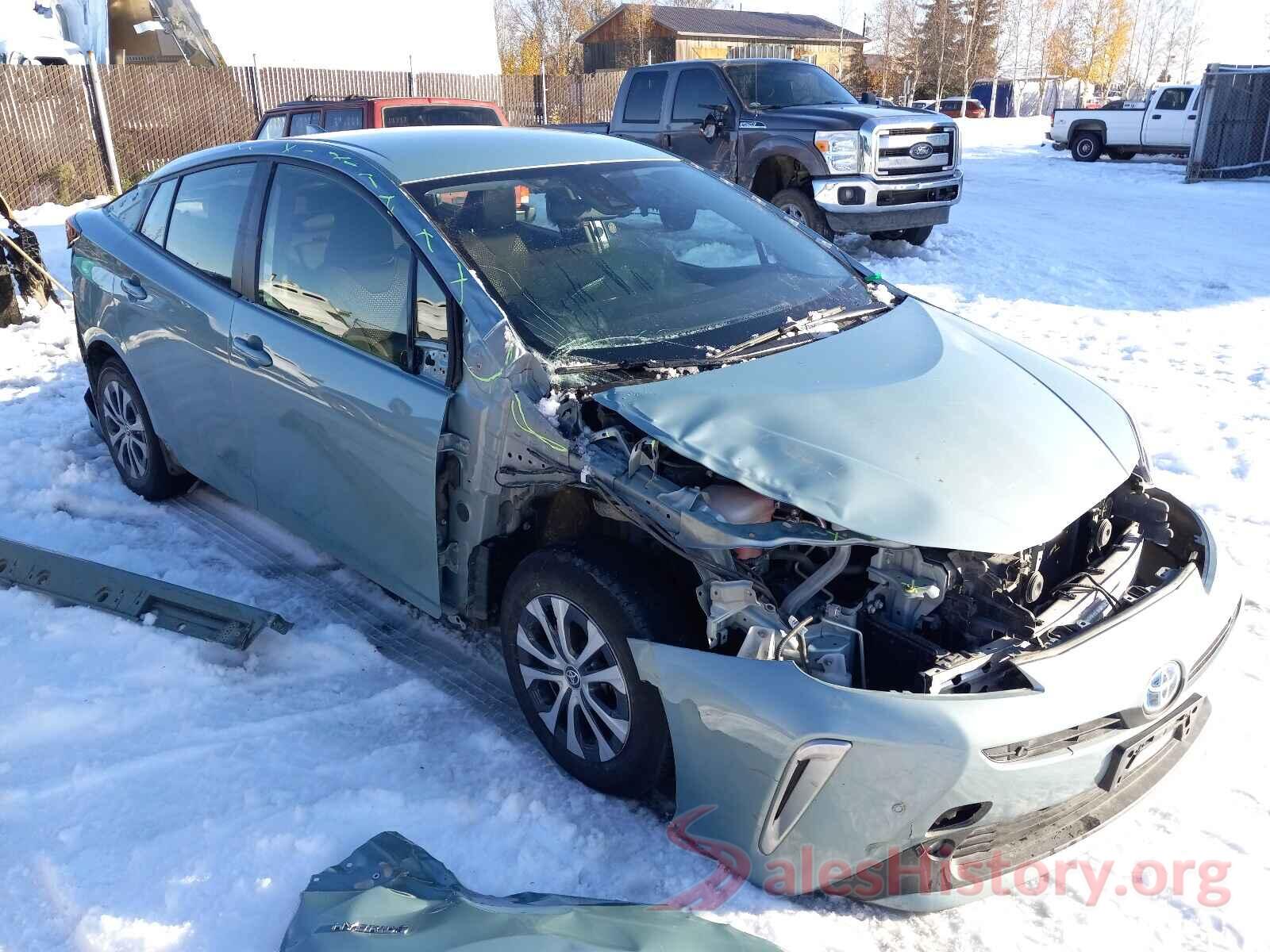 JTDL9RFU7K3005330 2019 TOYOTA PRIUS