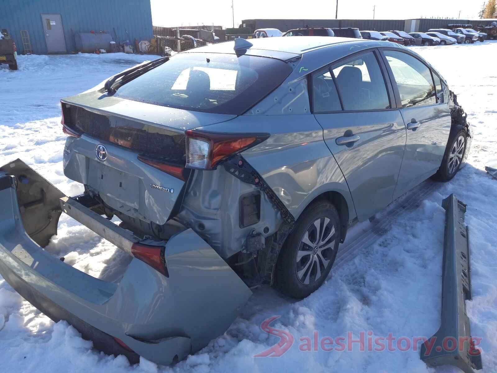 JTDL9RFU7K3005330 2019 TOYOTA PRIUS