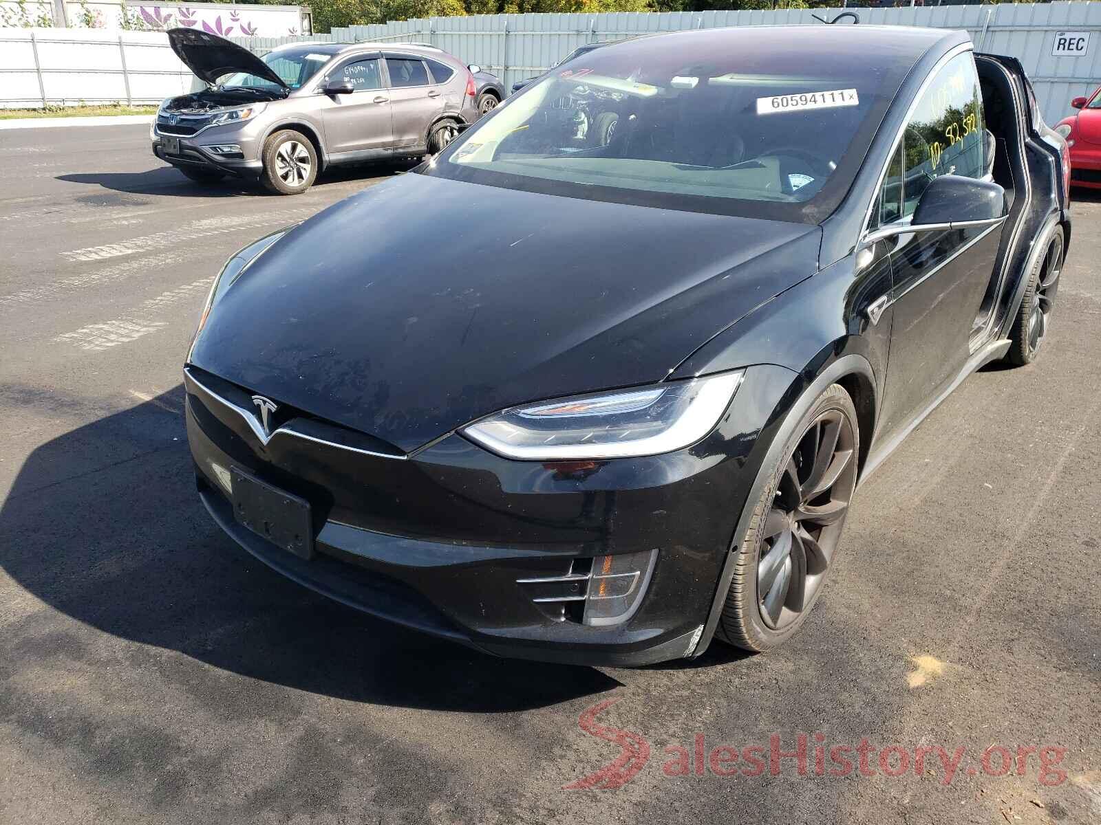 5YJXCAE21GF004771 2016 TESLA MODEL X