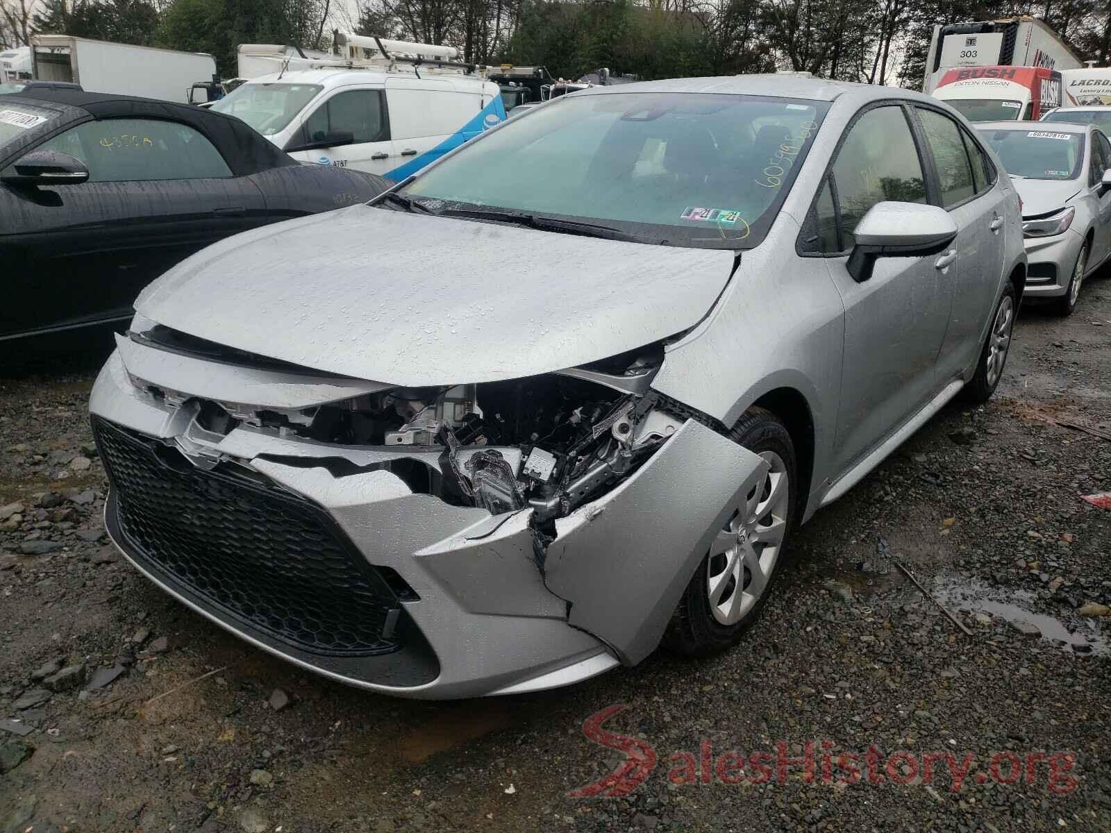 JTDEPMAE5MJ131783 2021 TOYOTA COROLLA