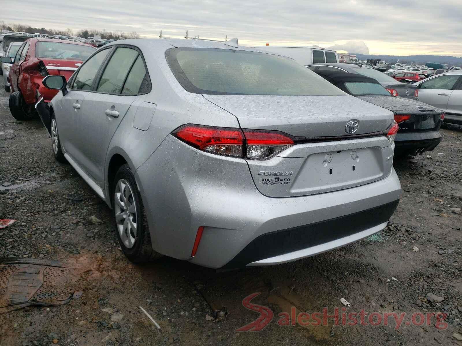 JTDEPMAE5MJ131783 2021 TOYOTA COROLLA