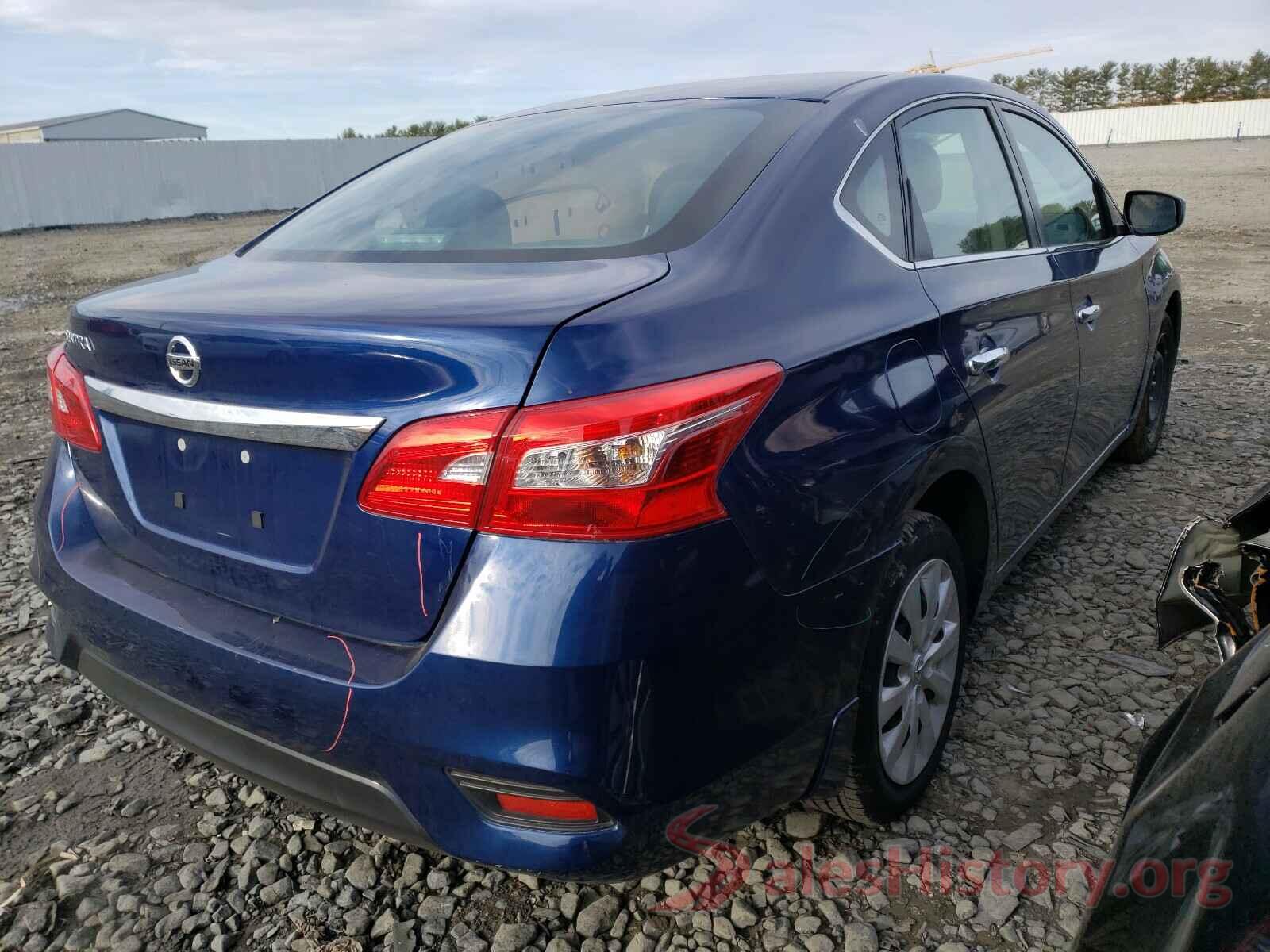 3N1AB7APXKY258878 2019 NISSAN SENTRA