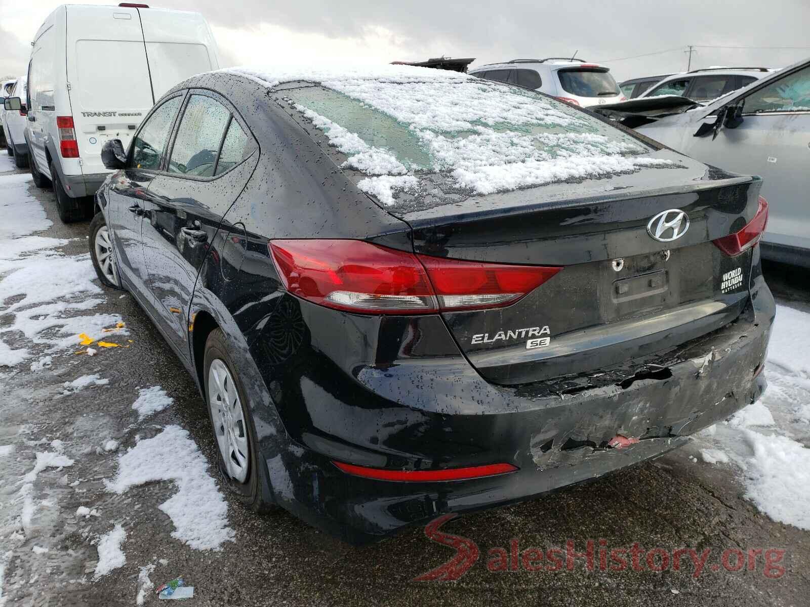 5NPD74LF8JH353451 2018 HYUNDAI ELANTRA