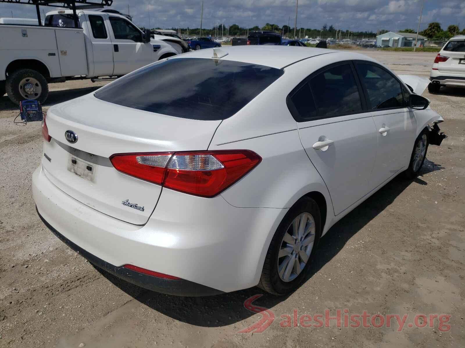 KNAFX4A61G5480592 2016 KIA FORTE