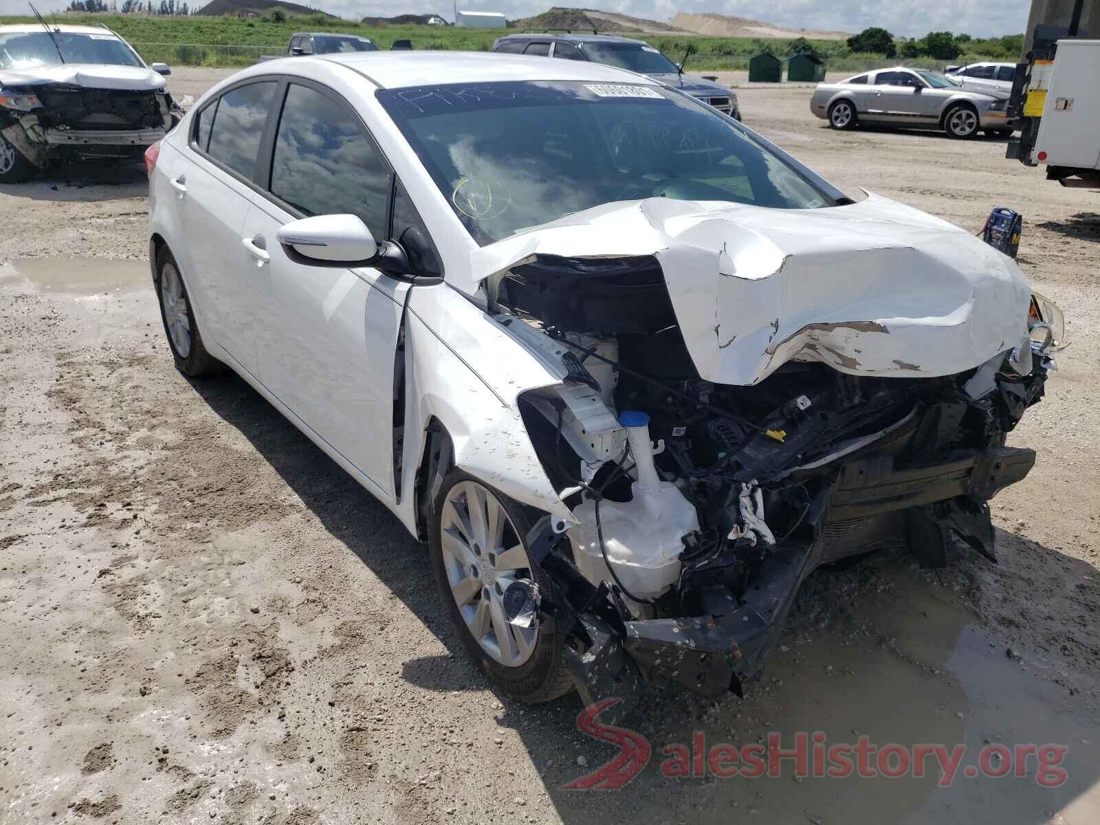 KNAFX4A61G5480592 2016 KIA FORTE