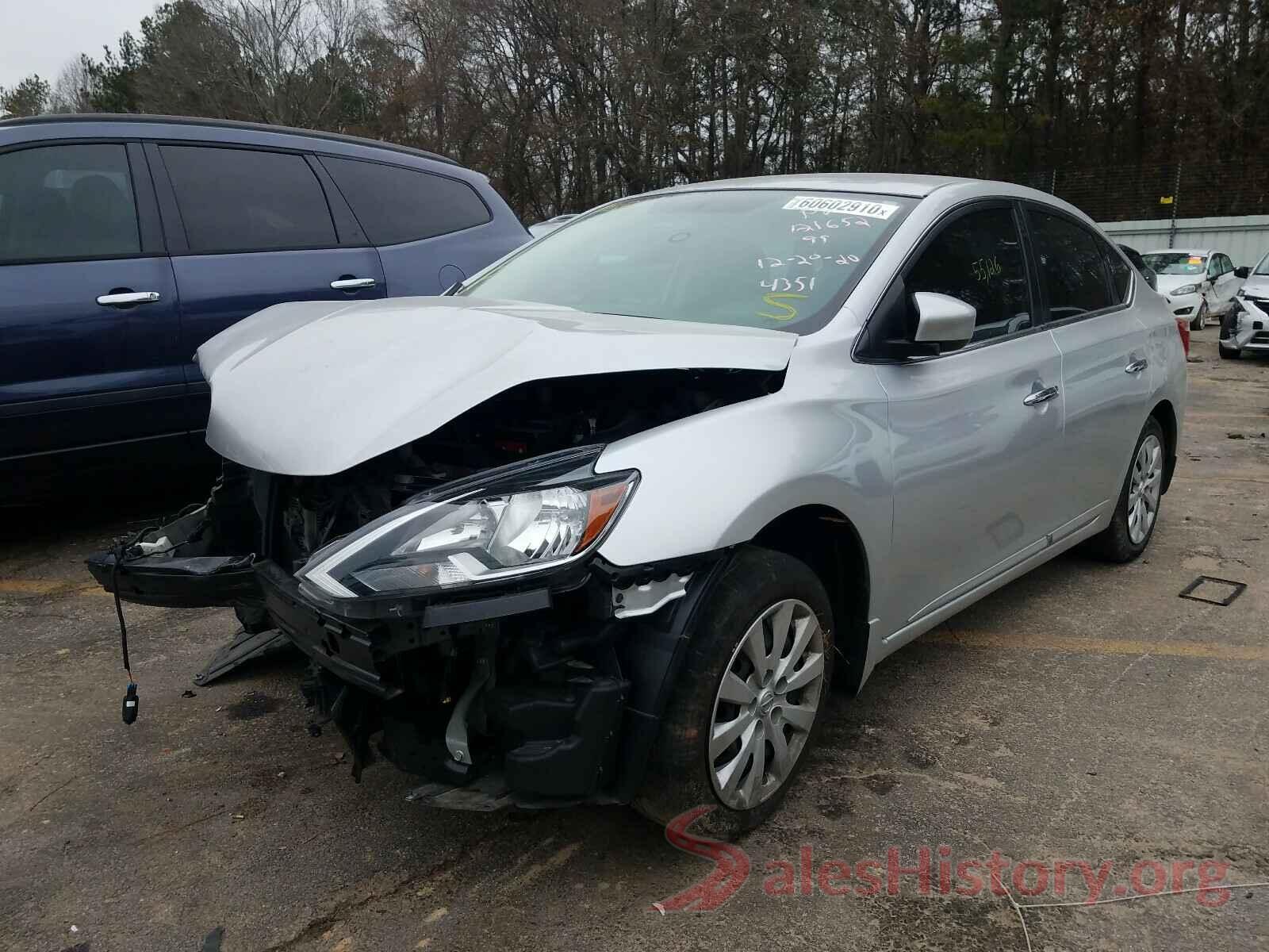 3N1AB7AP6KY274351 2019 NISSAN SENTRA