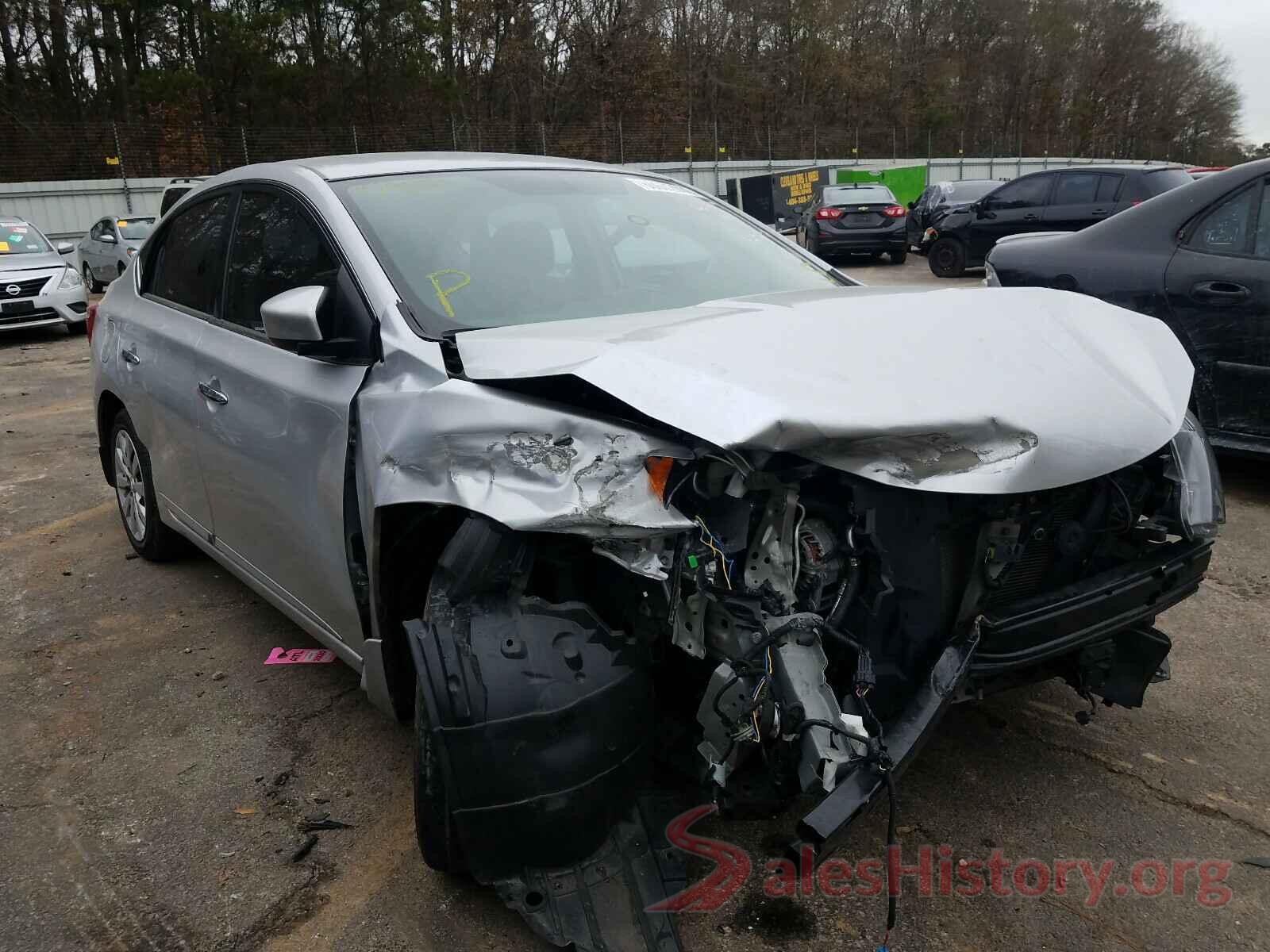 3N1AB7AP6KY274351 2019 NISSAN SENTRA