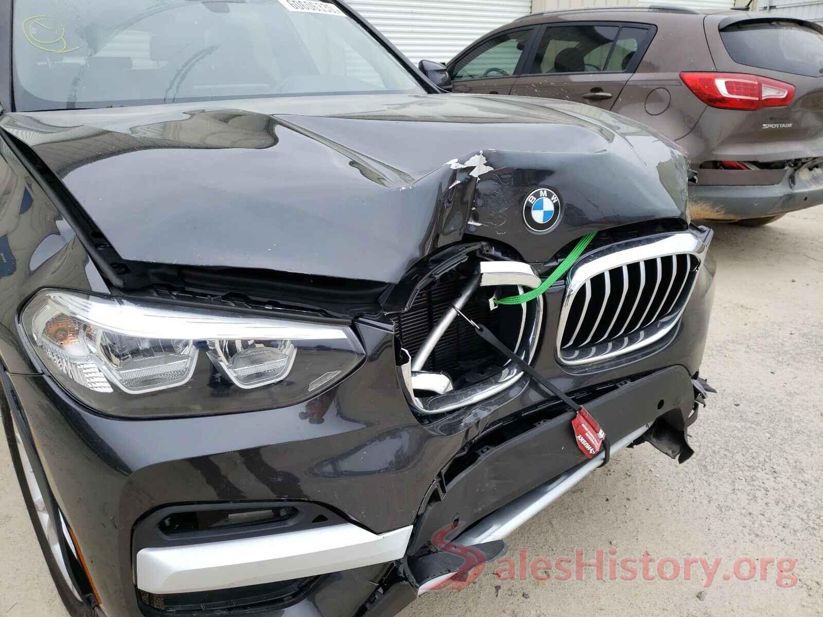 5UXTR7C57KLR49922 2019 BMW X3