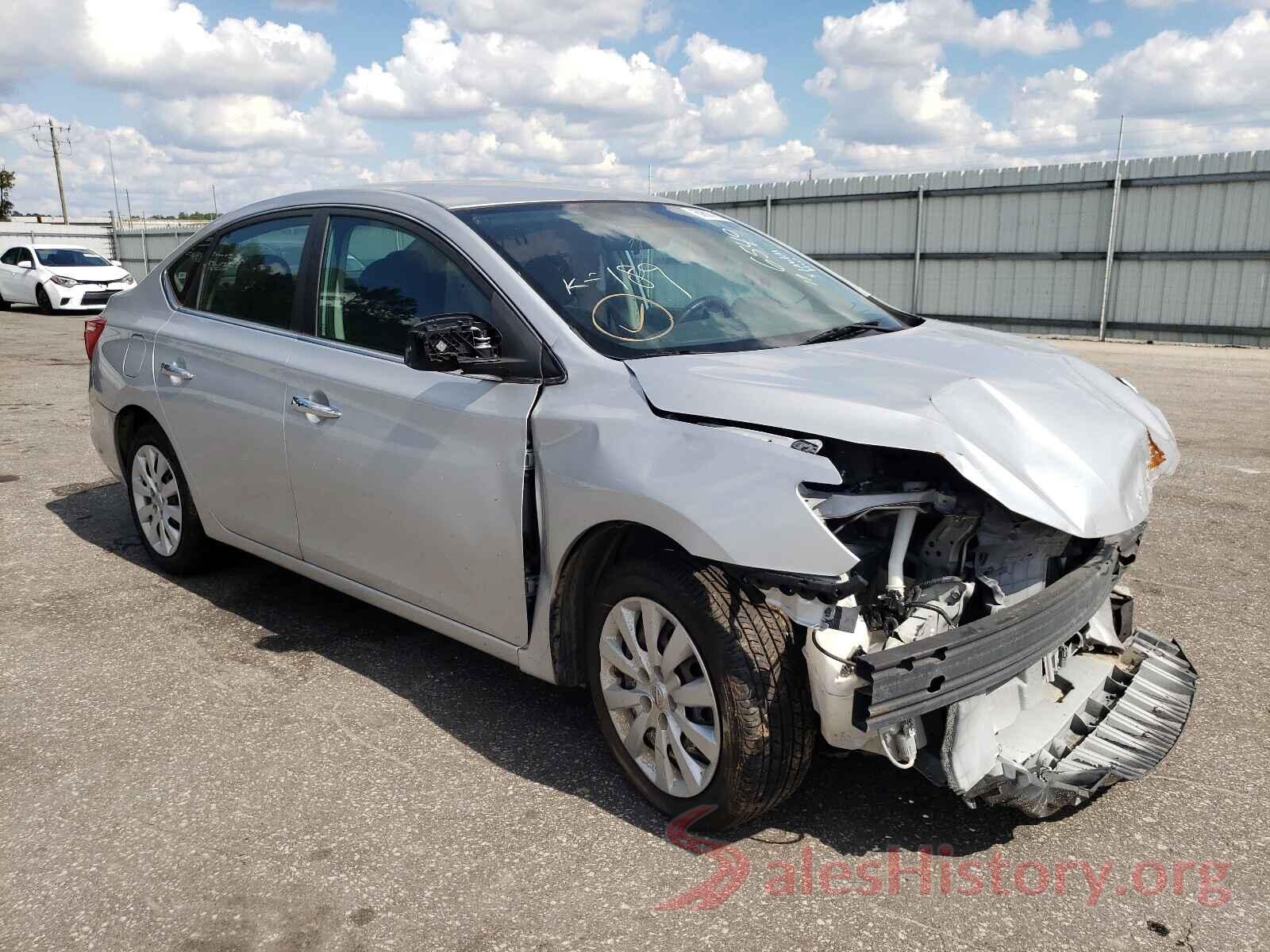 3N1AB7AP1HL654929 2017 NISSAN SENTRA