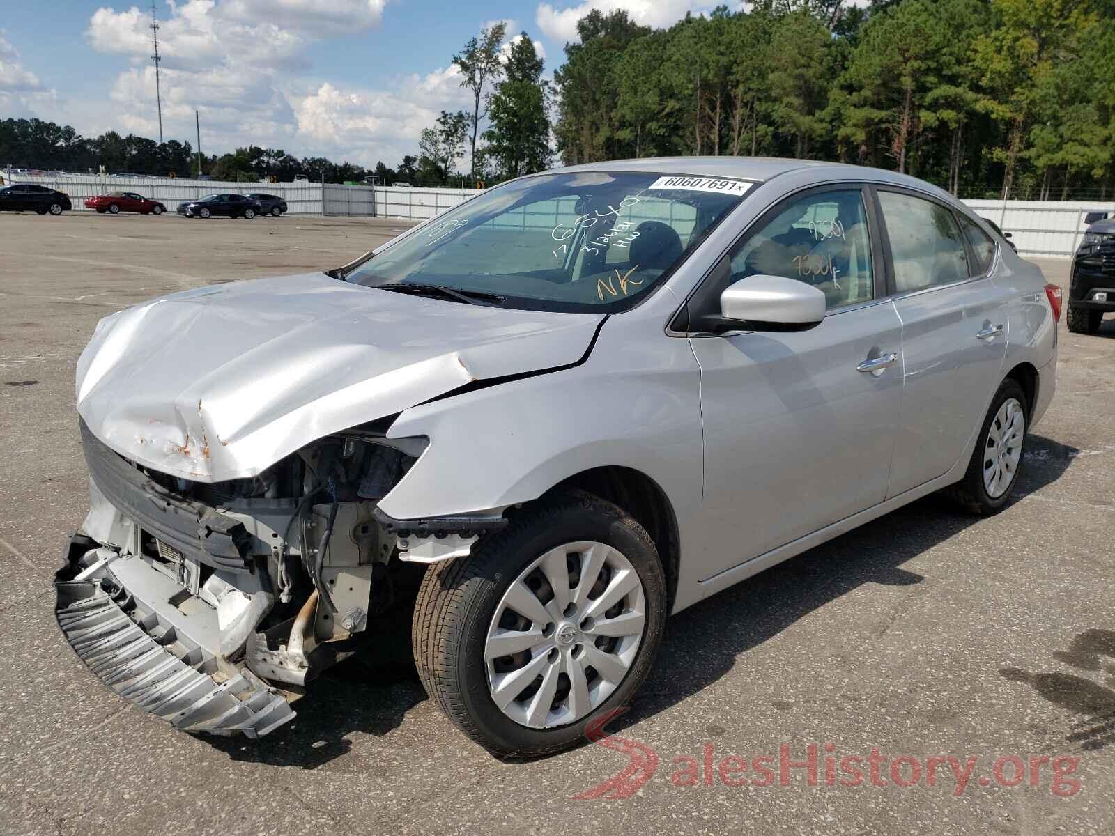 3N1AB7AP1HL654929 2017 NISSAN SENTRA