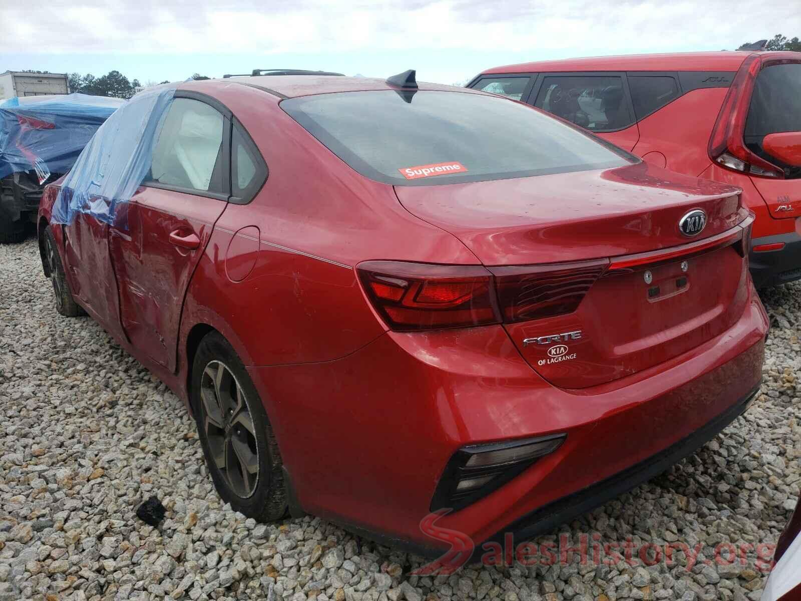 3KPF24AD6KE057763 2019 KIA FORTE