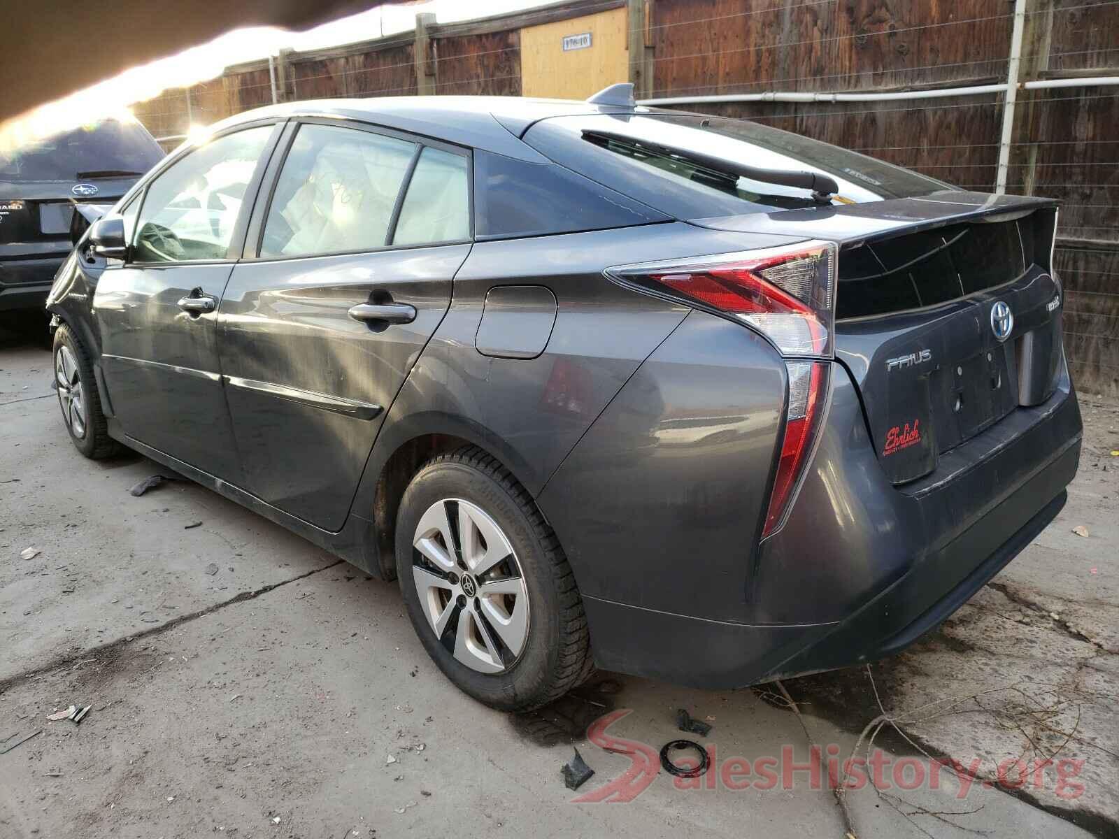 JTDKARFU5H3032926 2017 TOYOTA PRIUS