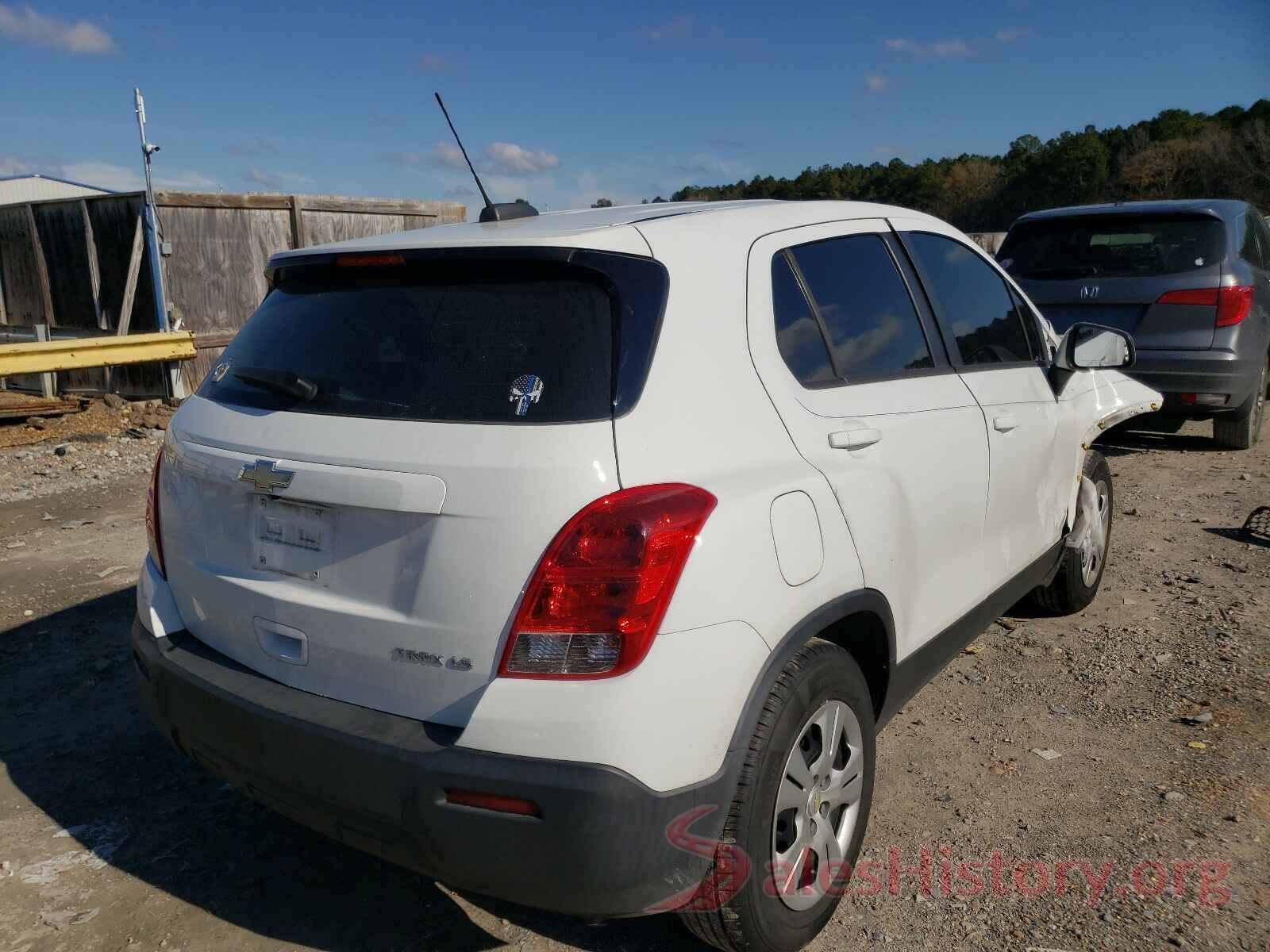 KL7CJKSB7GB507266 2016 CHEVROLET TRAX