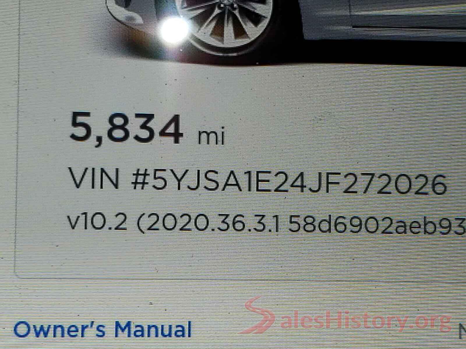 5YJSA1E24JF272026 2018 TESLA MODEL S