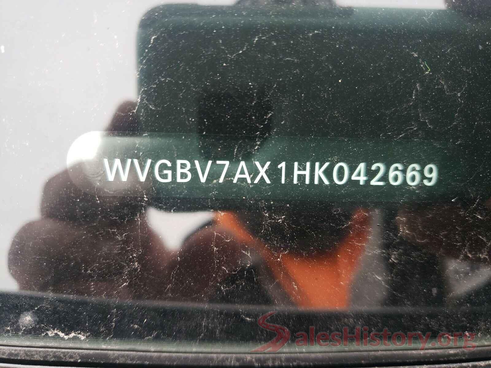 WVGBV7AX1HK042669 2017 VOLKSWAGEN TIGUAN