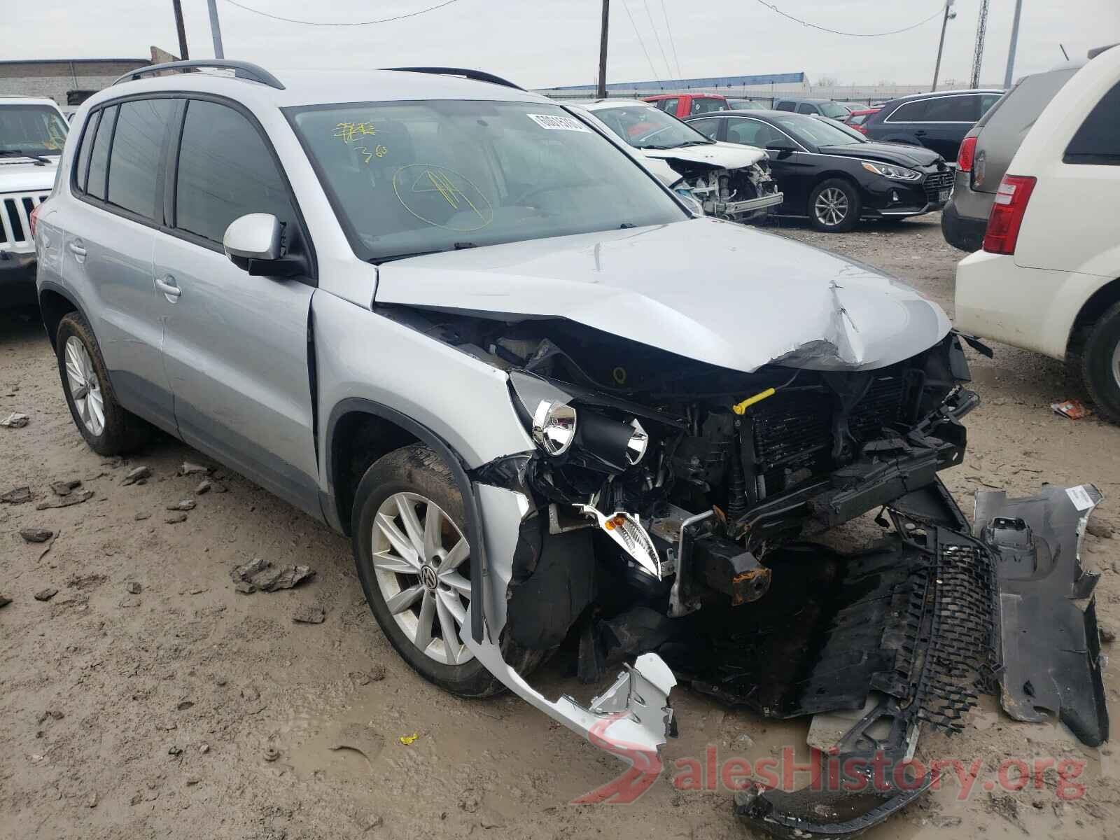 WVGBV7AX1HK042669 2017 VOLKSWAGEN TIGUAN