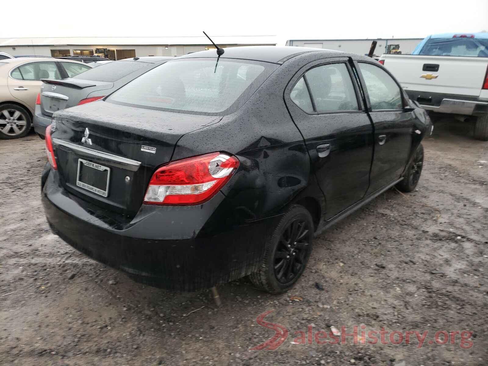 ML32F4FJ9LHF10910 2020 MITSUBISHI MIRAGE