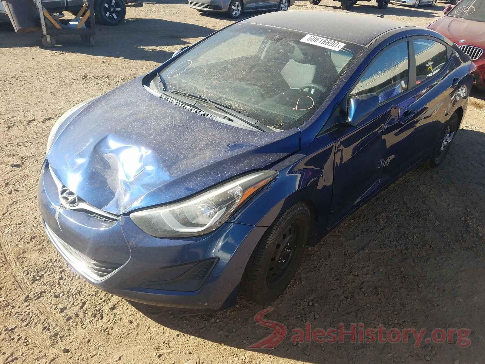 5NPDH4AE1GH771981 2016 HYUNDAI ELANTRA