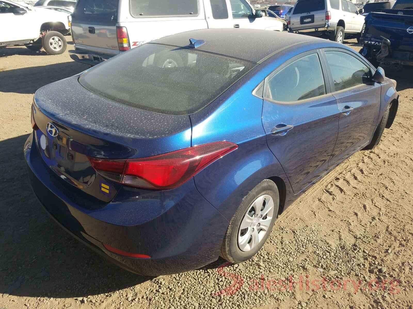 5NPDH4AE1GH771981 2016 HYUNDAI ELANTRA