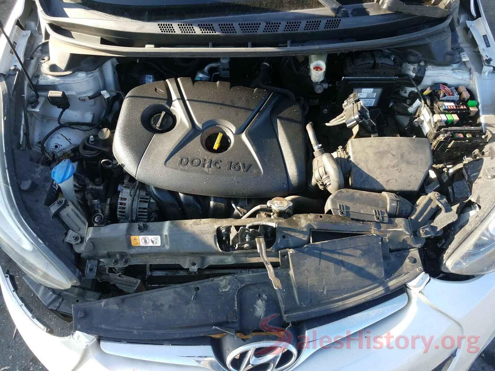 5NPDH4AE3GH717467 2016 HYUNDAI ELANTRA