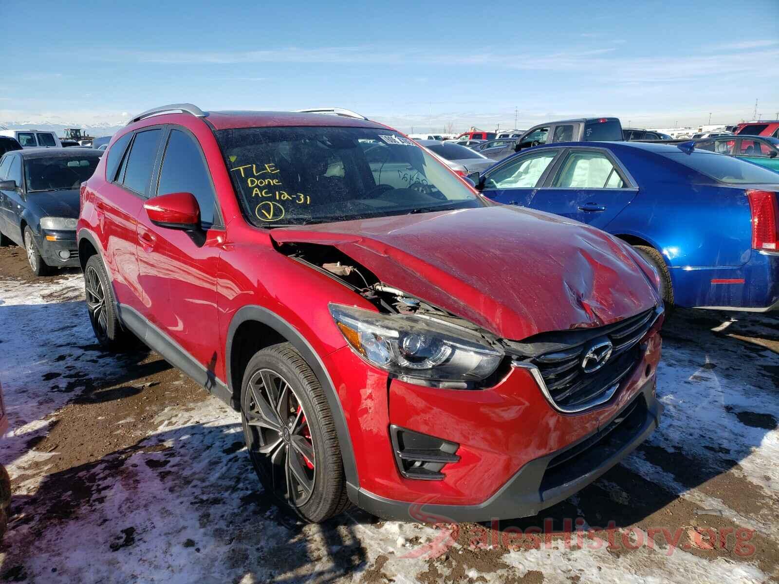 JM3KE4DY3G0651318 2016 MAZDA CX-5