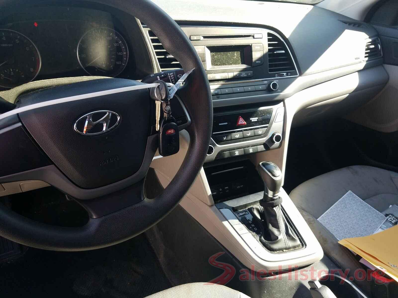 5NPD74LF0HH059567 2017 HYUNDAI ELANTRA