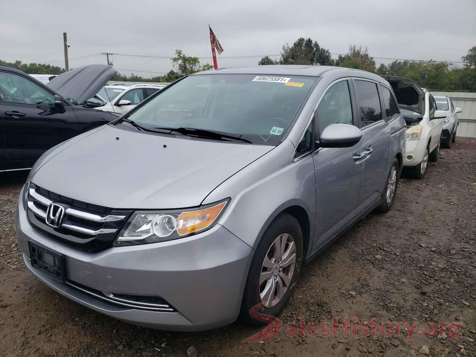 5FNRL5H64GB167705 2016 HONDA ODYSSEY