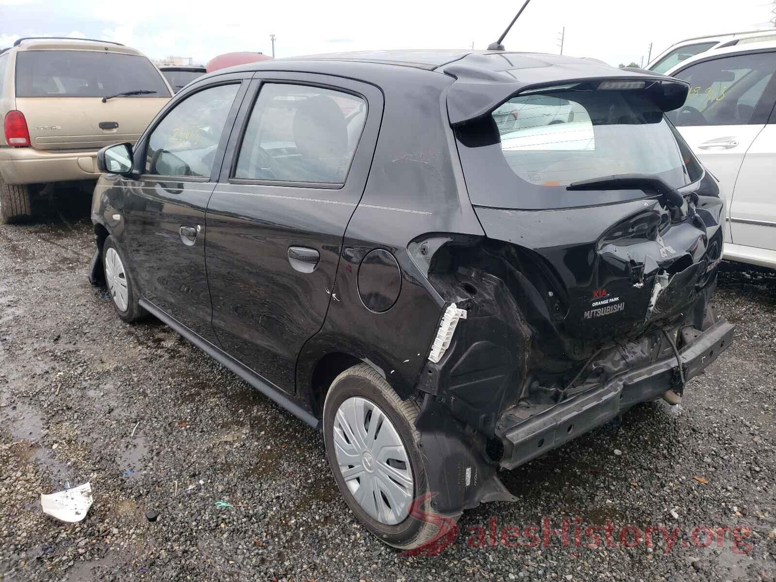 ML32A3HJ2KH007950 2019 MITSUBISHI MIRAGE