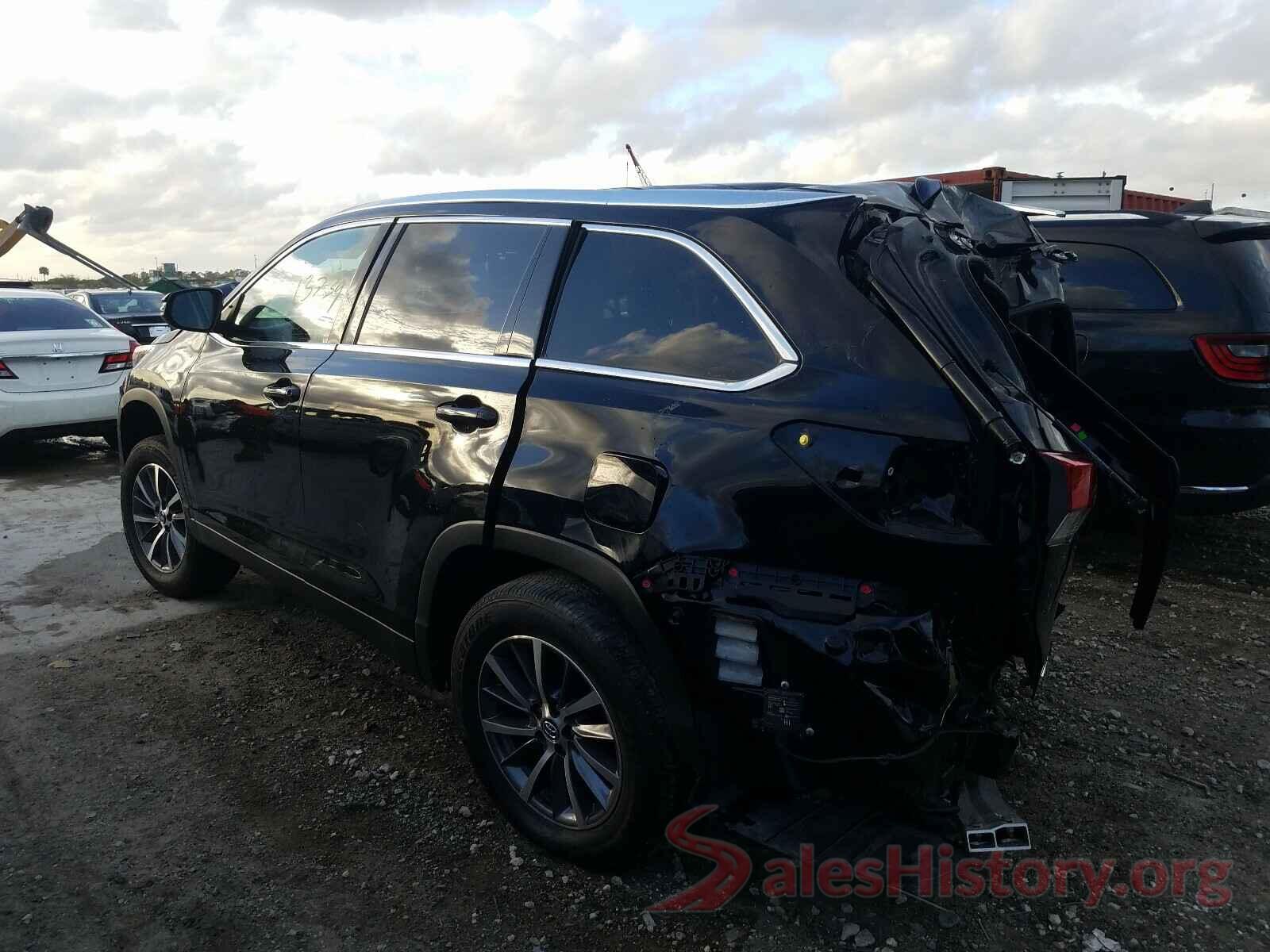 5TDKZRFHXKS564867 2019 TOYOTA HIGHLANDER