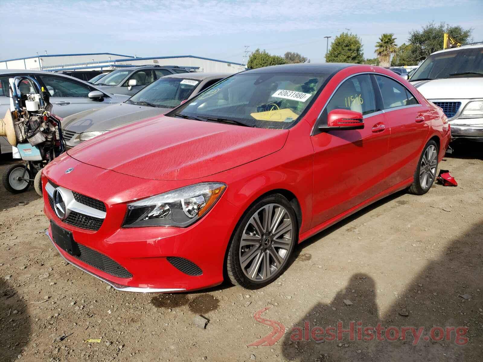 WDDSJ4EB1JN630627 2018 MERCEDES-BENZ C CLASS