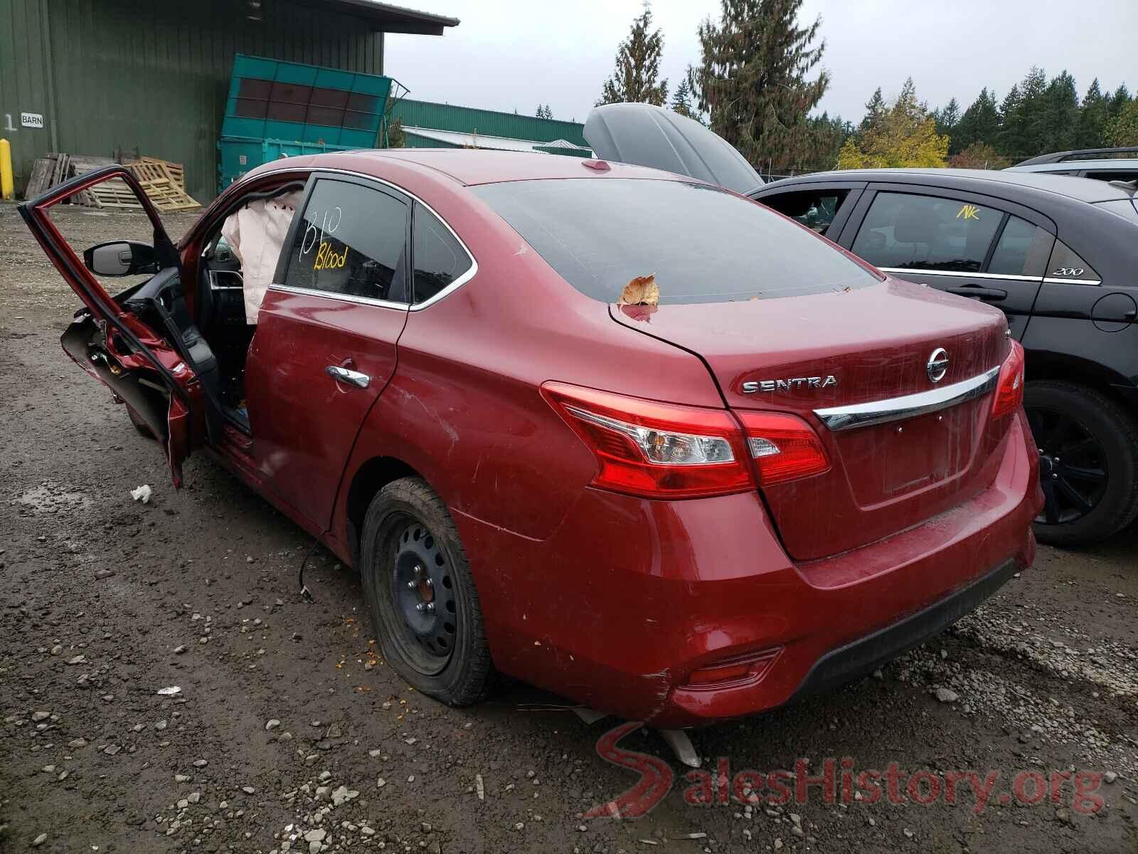 3N1AB7AP3HY359608 2017 NISSAN SENTRA